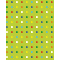 Gift Wrap (24"x100') PARTY DOTS
